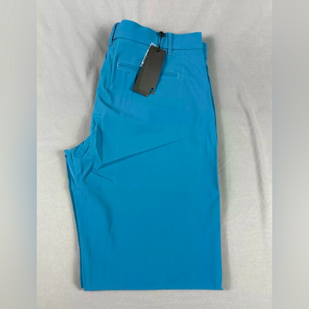 Greyson Montauk Golf Pants Trousers 36 x 32 Orca Blue Polyamide Spandex